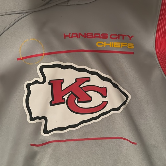 Nike Kansas City Chiefs Sideline Team Hoodie Mens L - Picture 2 of 4